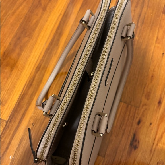 Kate Spade taupe bag - Picture 2 of 5